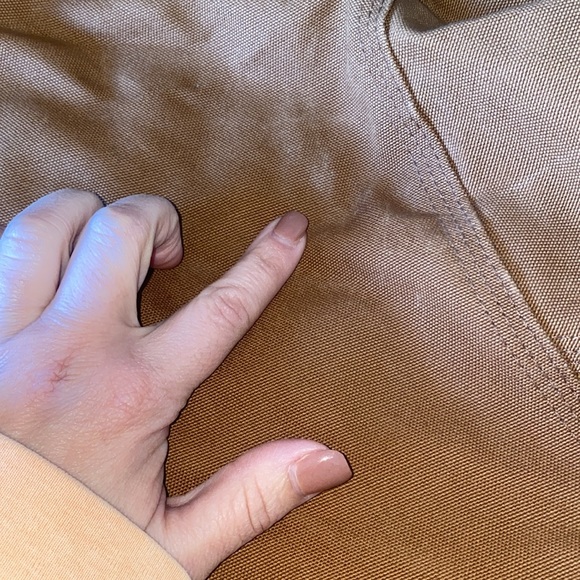 USED CARHARRT LOOSE FIT MENS JACKET 4X *not insulated* - Picture 6 of 10